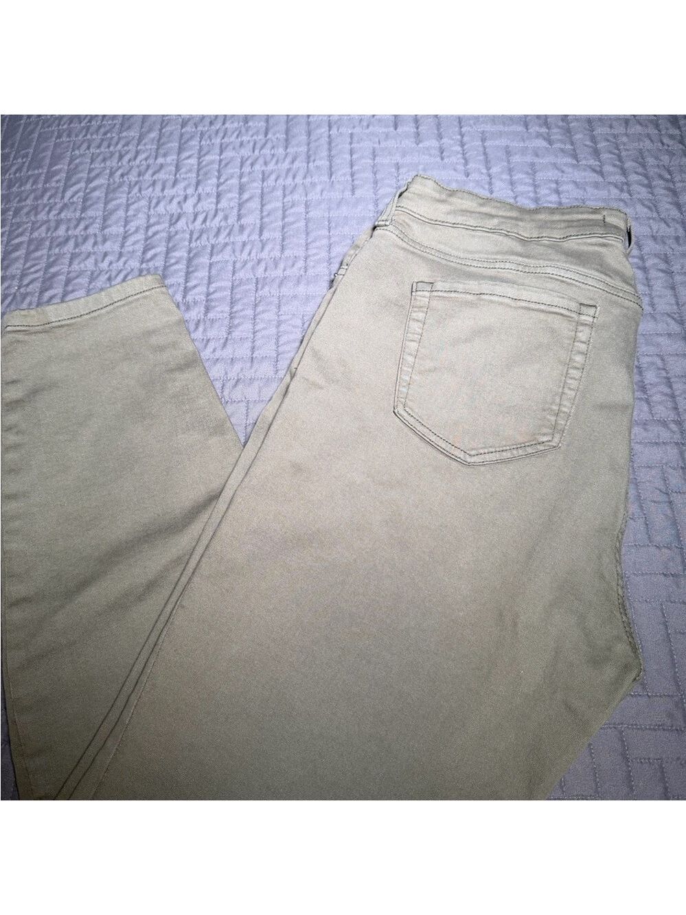 Amazon Essentials Olive Skinny Jeans Size 16
